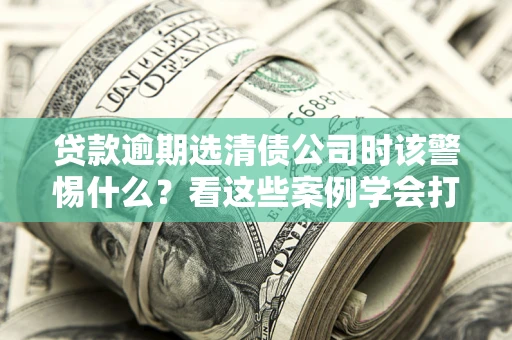 济南贷款逾期选清债公司时该警惕什么？看这些案例学会打翻身仗