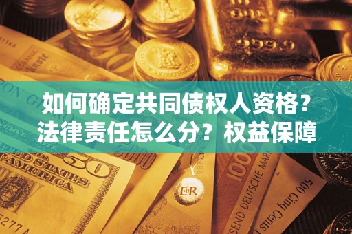 济南如何确定共同债权人资格？法律责任怎么分？权益保障技巧揭秘！
