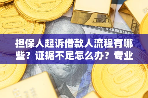 济南担保人起诉借款人流程有哪些？证据不足怎么办？专业律师解答