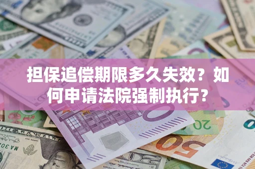 济南担保追偿期限多久失效？如何申请法院强制执行？